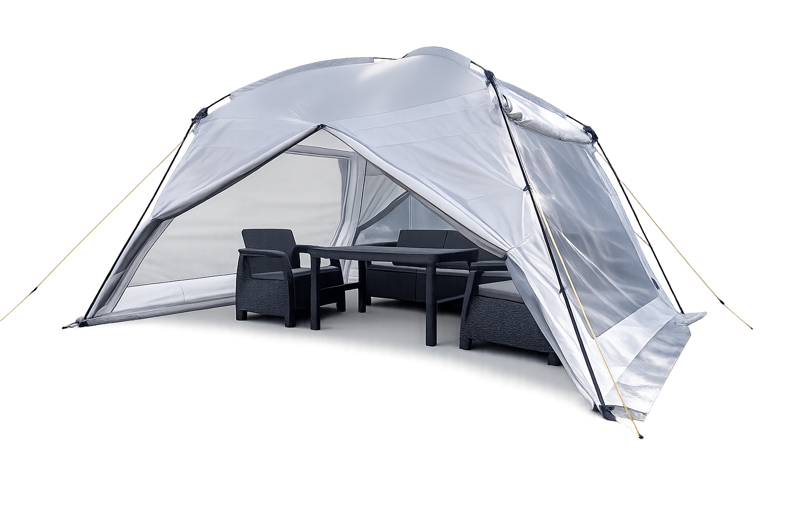 Wielki wysoki pawilon ogrodowy Soho XXXL 400x300CM 5000mm Vibra Camping