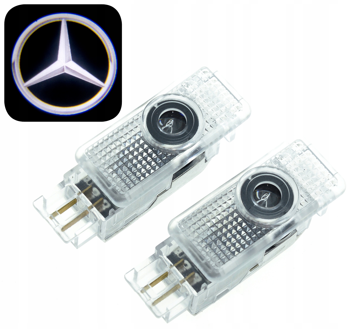 Led Projector Logo do Mercedes C W203 Clk W209 Slk