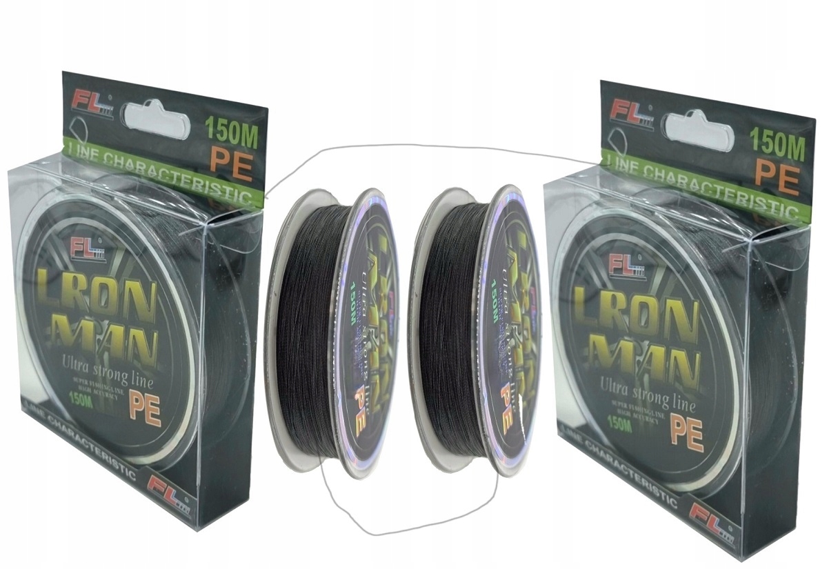 Plecionka wędkarska spinningowa 0,16mm 11,8kg 2x150m szczupak sandacz