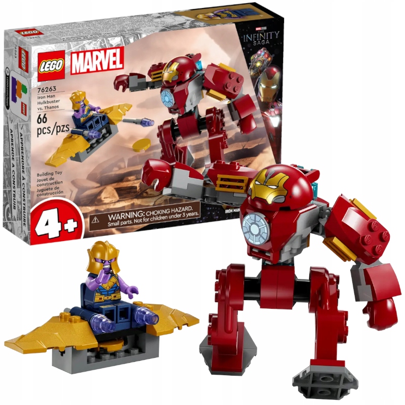 LEGO MARVEL HULKBUSTER IRON MAN VS. THANOS 76263 KLOCKI FIGURKI AVENGERS