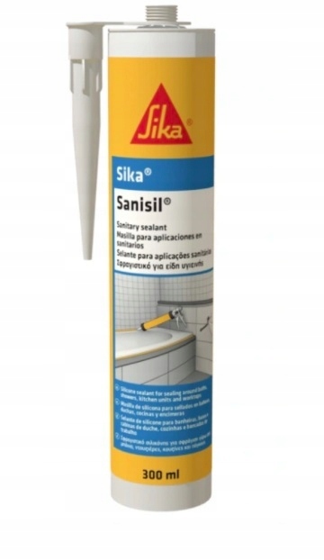 Silikon sanitarny SIKA SANSIL biały 300 ml