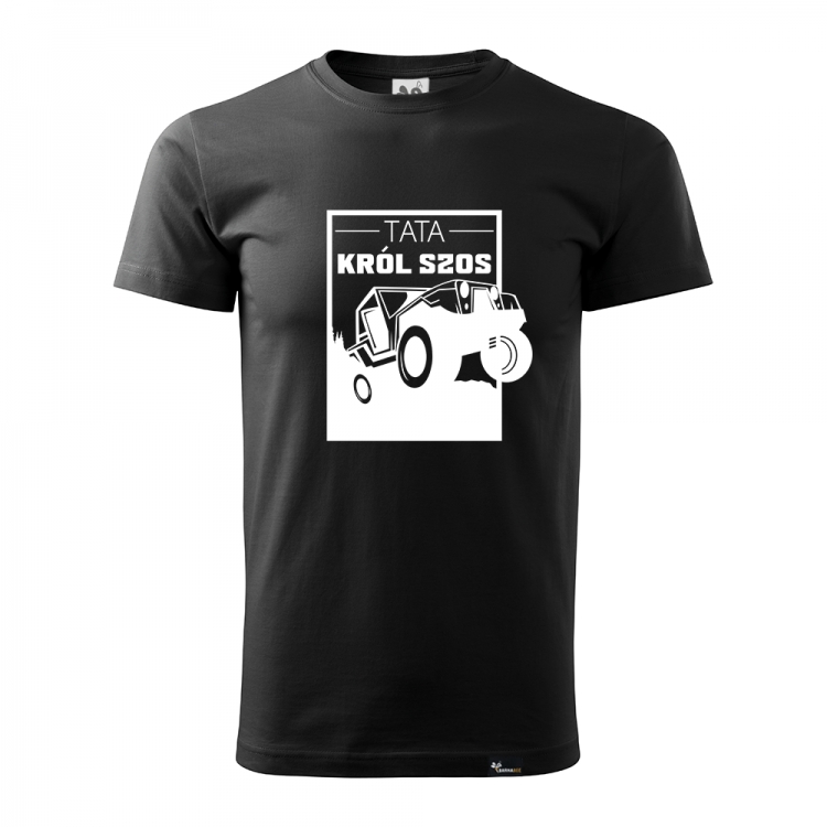 

KT053f - XXL /Koszulka Tata Król Szos prezent taty