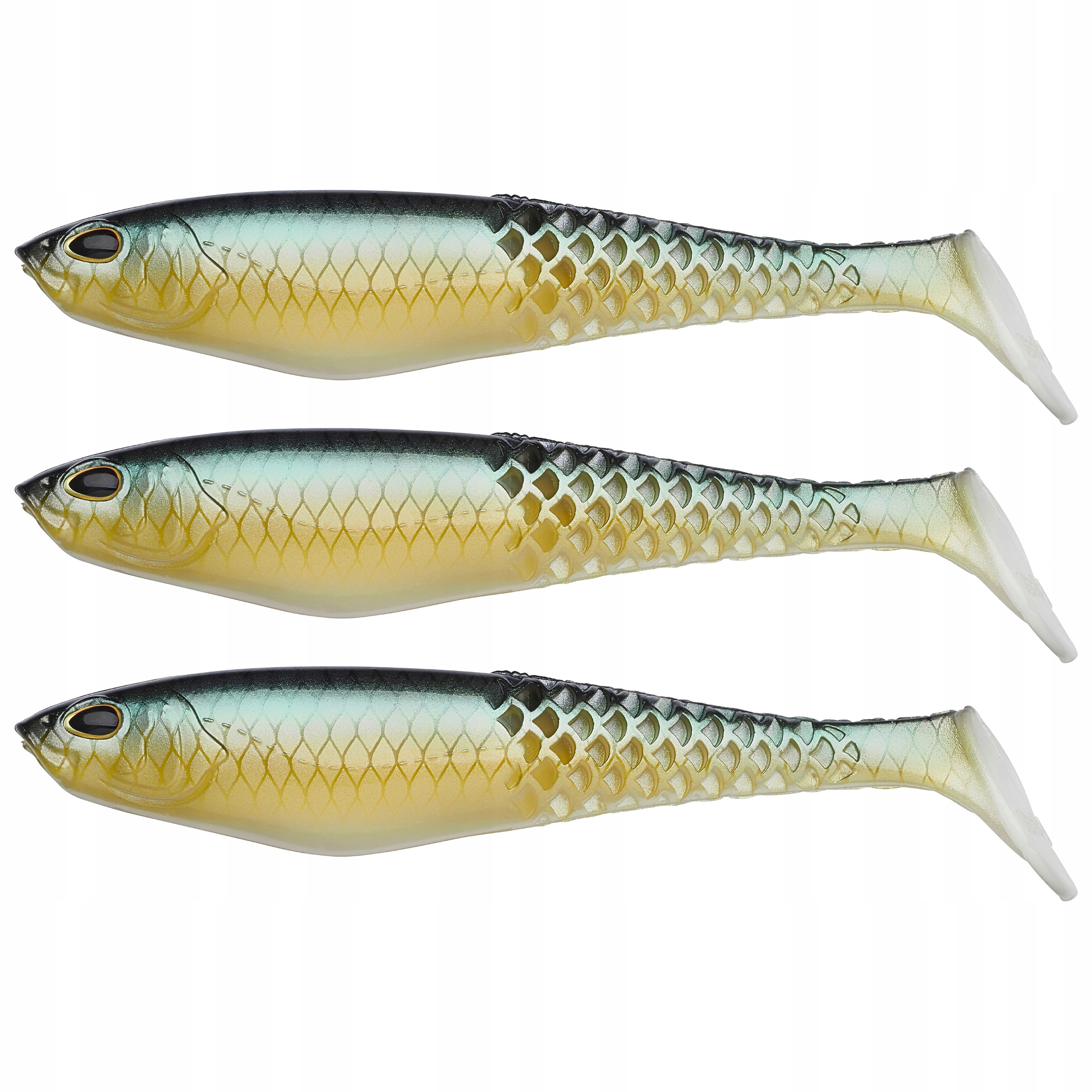 Guma Kopyto Berkley PowerBait Cullshad 15cm Honey Pot Przynęty Zestaw 3szt