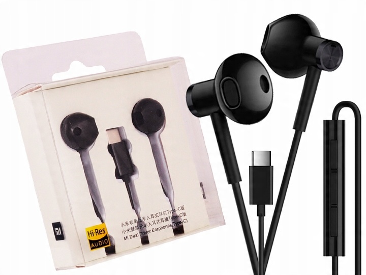 

Oryginalne Słuchawki Xiaomi Mi Dual Driver Typ C