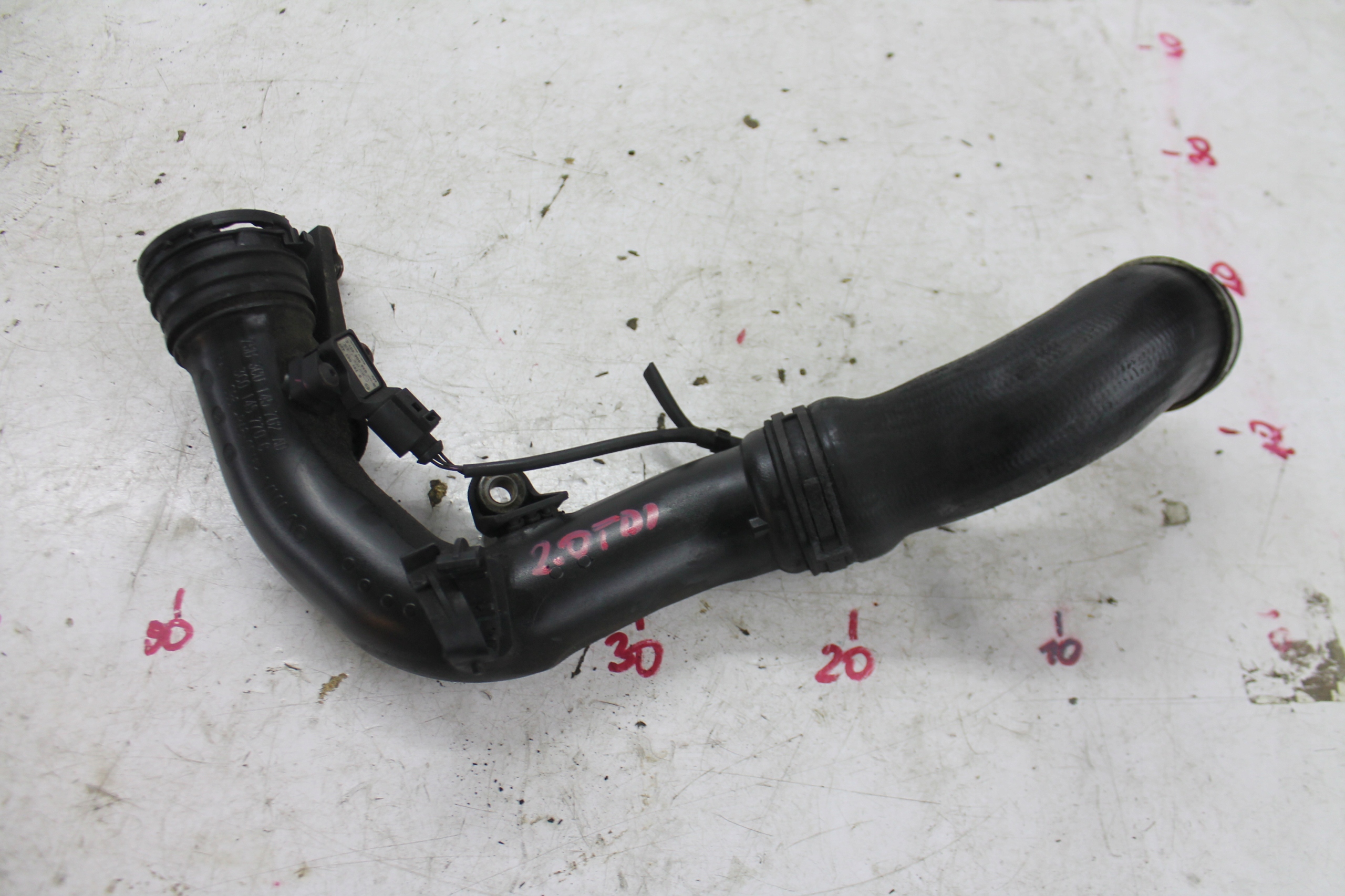 ROHR INTERCOOLER 3C0145762AD A3 8P 2.0 TDI 05-08
