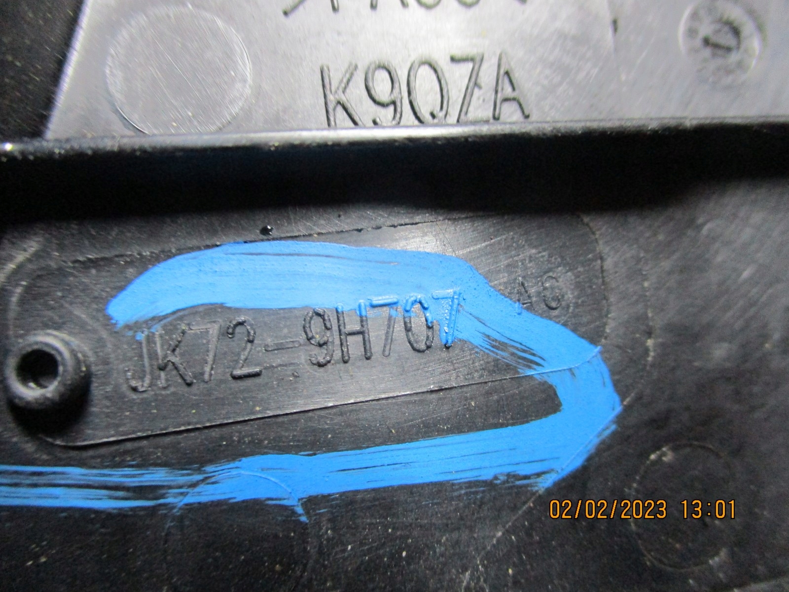 pipe intake air LAND ROVER JK72-9H707-AG