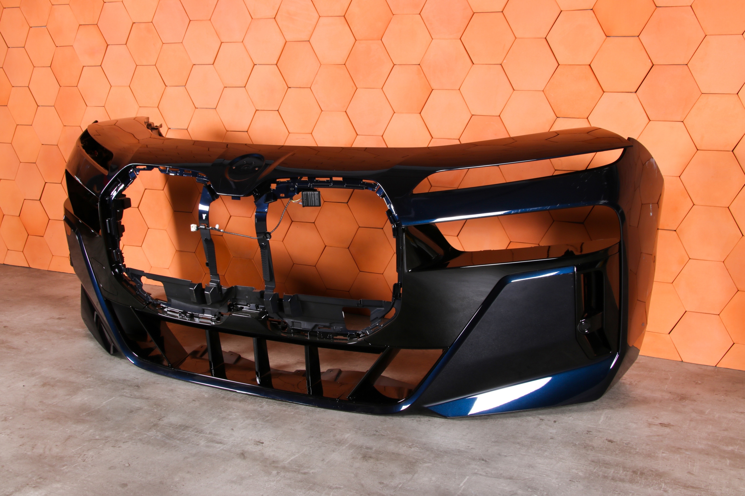 BMW 7 G70 i7 m-packet complete bumper front front 416 CARBONSCHWARZ