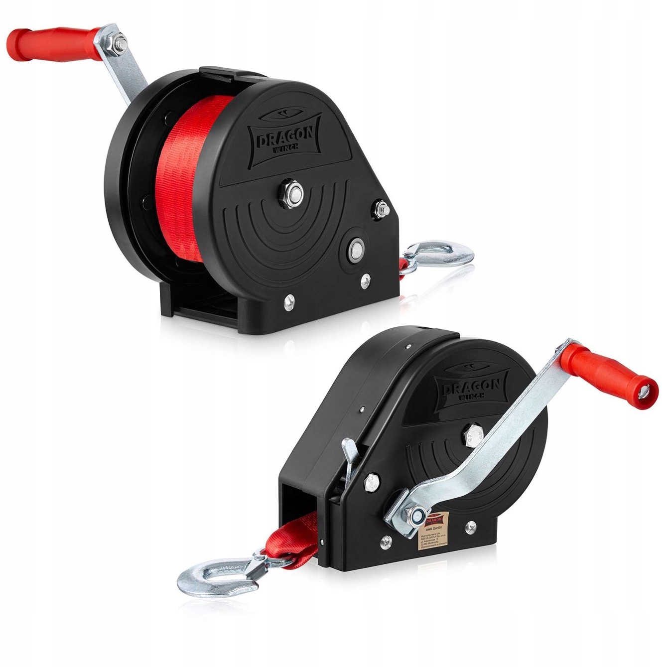 1133 kg Ruční Pásový Naviják Klikový Naviják Klika lebiodka přenosná