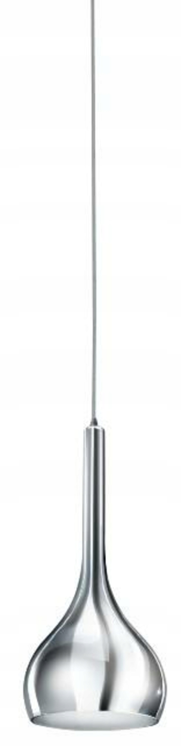 AZzardo Soul 1 závesné svietidlo AZ1652 E27 max.1x60W lesklý chróm 18cm