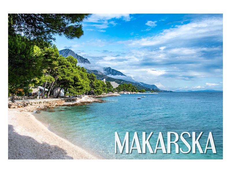 

Makarska Riwiera Makarska Magnes na lodówkę