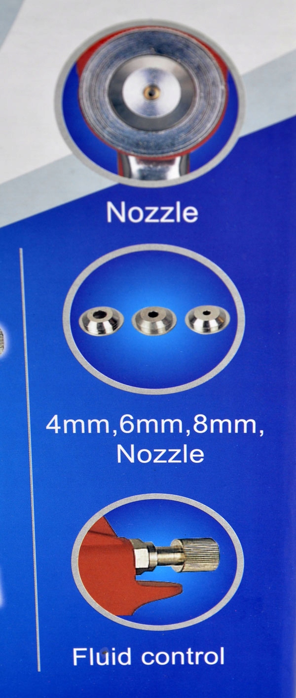 PISTOLET DO TYNKÓW EMULSJI I TAPET NATRYSKOWYCH 5L Rodzaj produktu pistolet