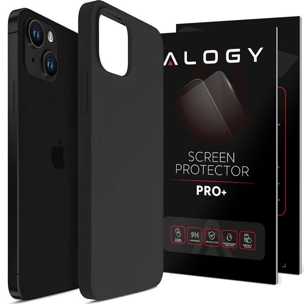 Ochranný Pouzdro grafit Case 3mk MagSafe pro iPhone 14 Plus Tvrzené sklo