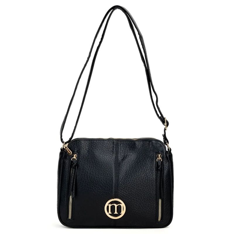 Torebka Listonoszka Monnari BAG0420-020 Czarna Kolekcja Wiosna 2026