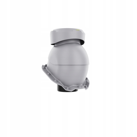 Kanalizační Odvětrávač FI110 Pro Trapézové Plechy T14 RAL7036 Světle šedý