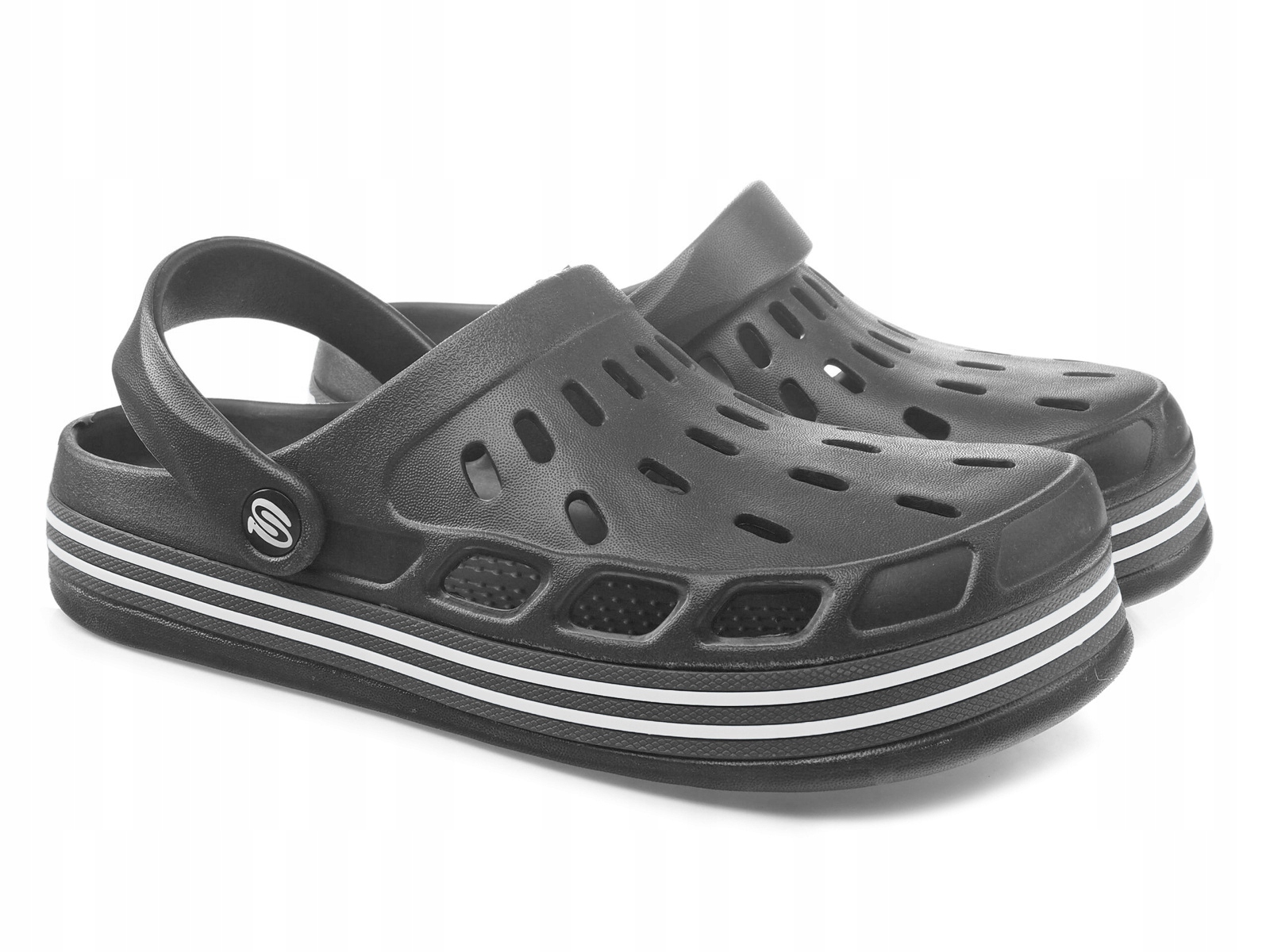 Klapki Kroksy męskie ogrodowe chodaki Czarne 42 Kod producenta P251-cz-2