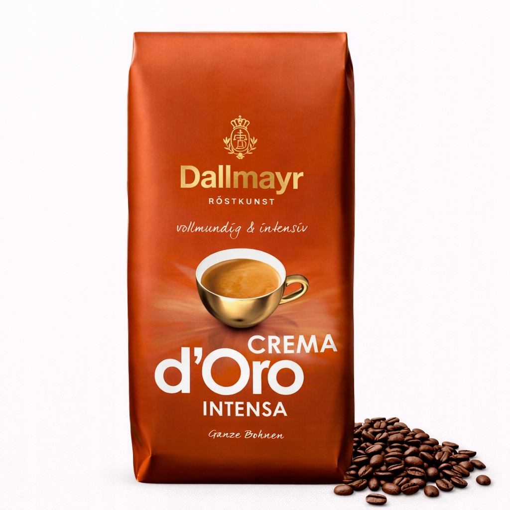 Levně Káva zrnková Dallmayr Crema d’Oro Intensa 1 kg Intenzivní, Aromatická