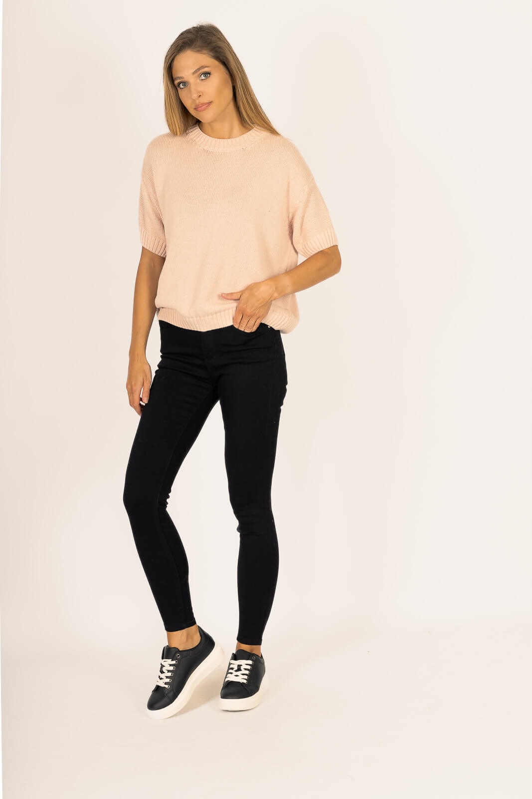 Spodnie damskie Goodies rurki Push Up Czarne - 40 Marka Goodies