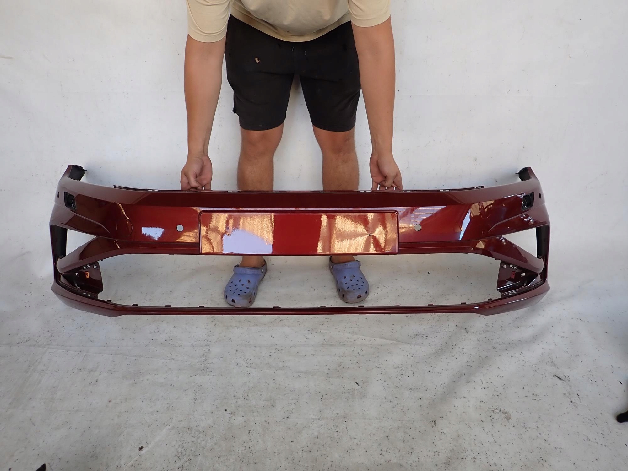 VW GOLF SPORTSVAN LIFT 18-20 bumper front front washer 4XPDC