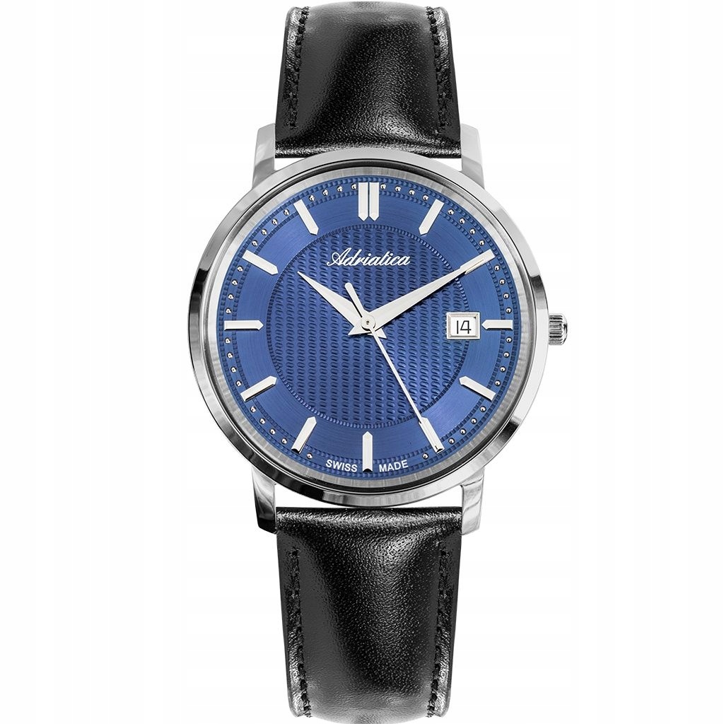 Pánské Hodinky Adriatica na řemínku A1277.5215Q Quartzové hodinky Swiss Made