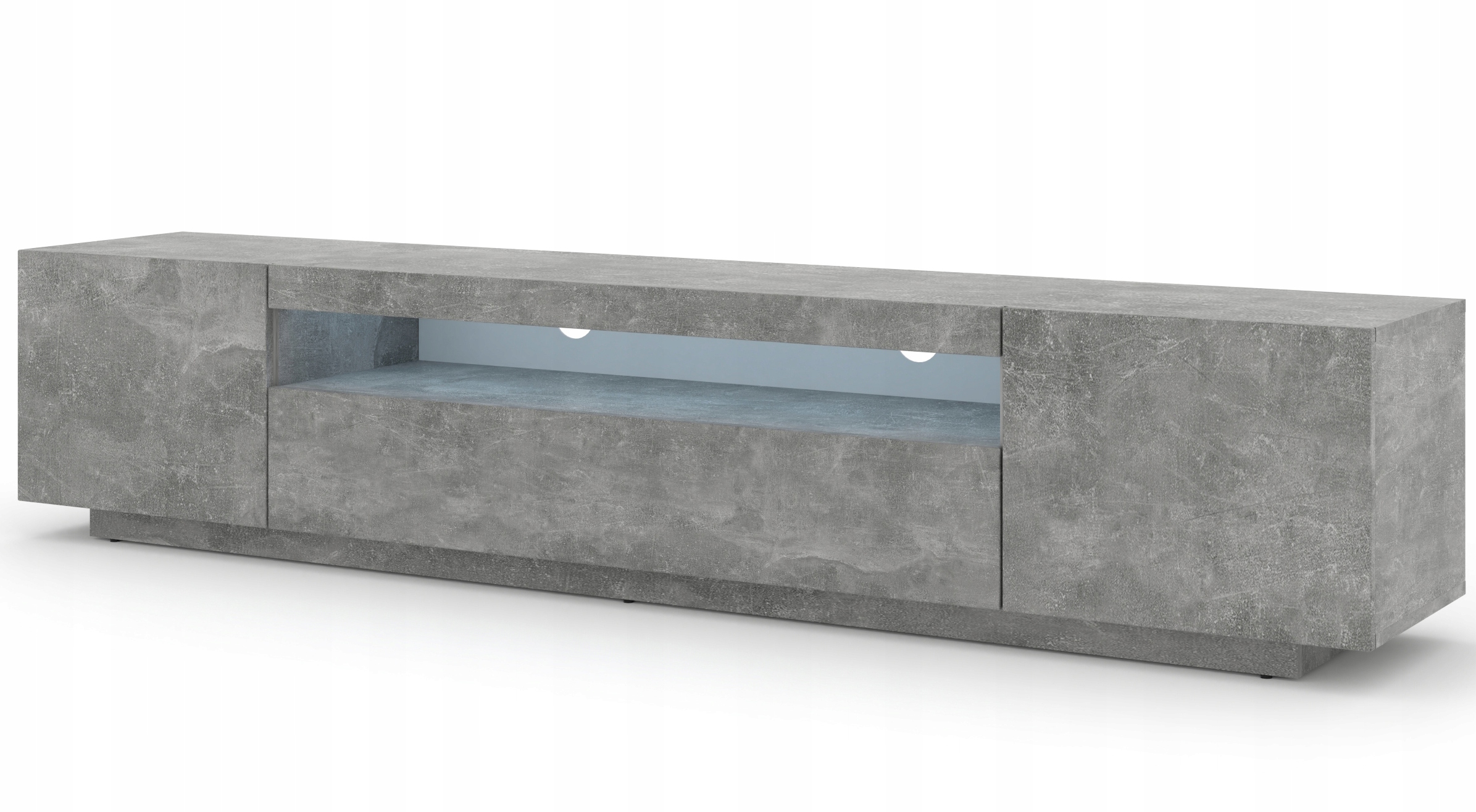 

Szafka Rtv Aura 200 stojąca wisząca beton Led