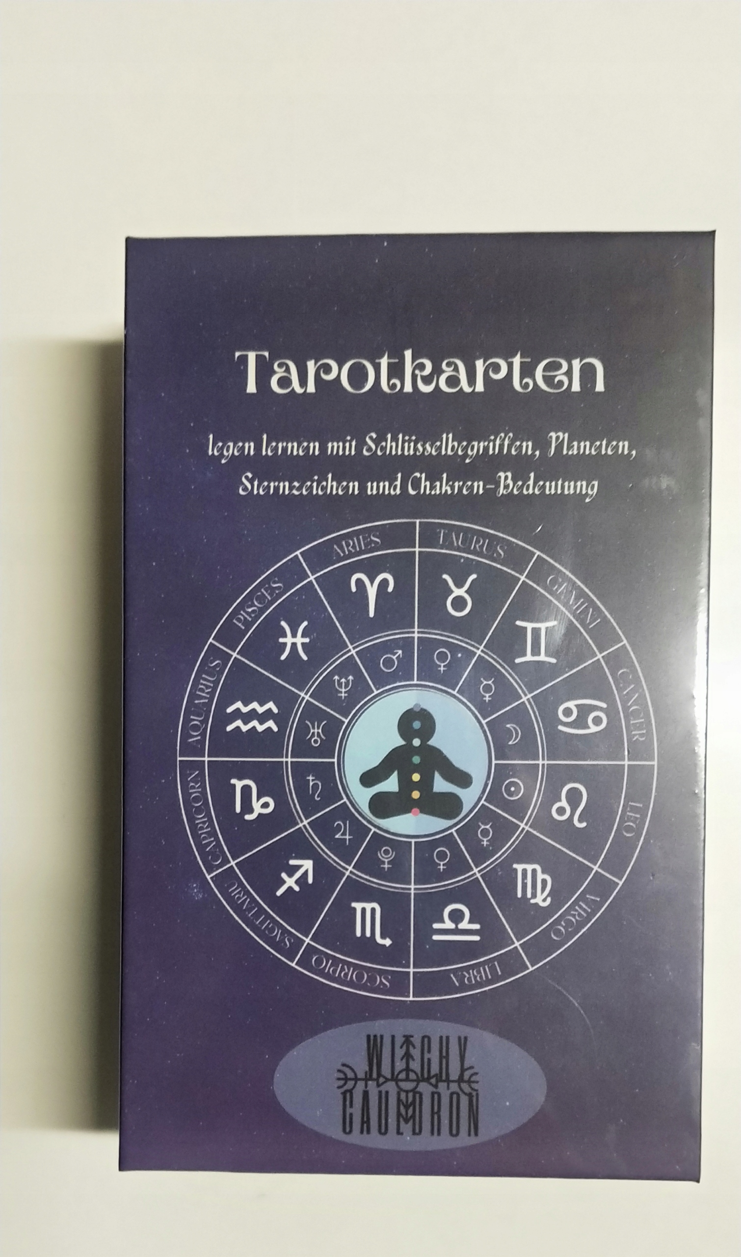 ZESTAW KART TAROTA W J. NIEMIECKIM 78 KART