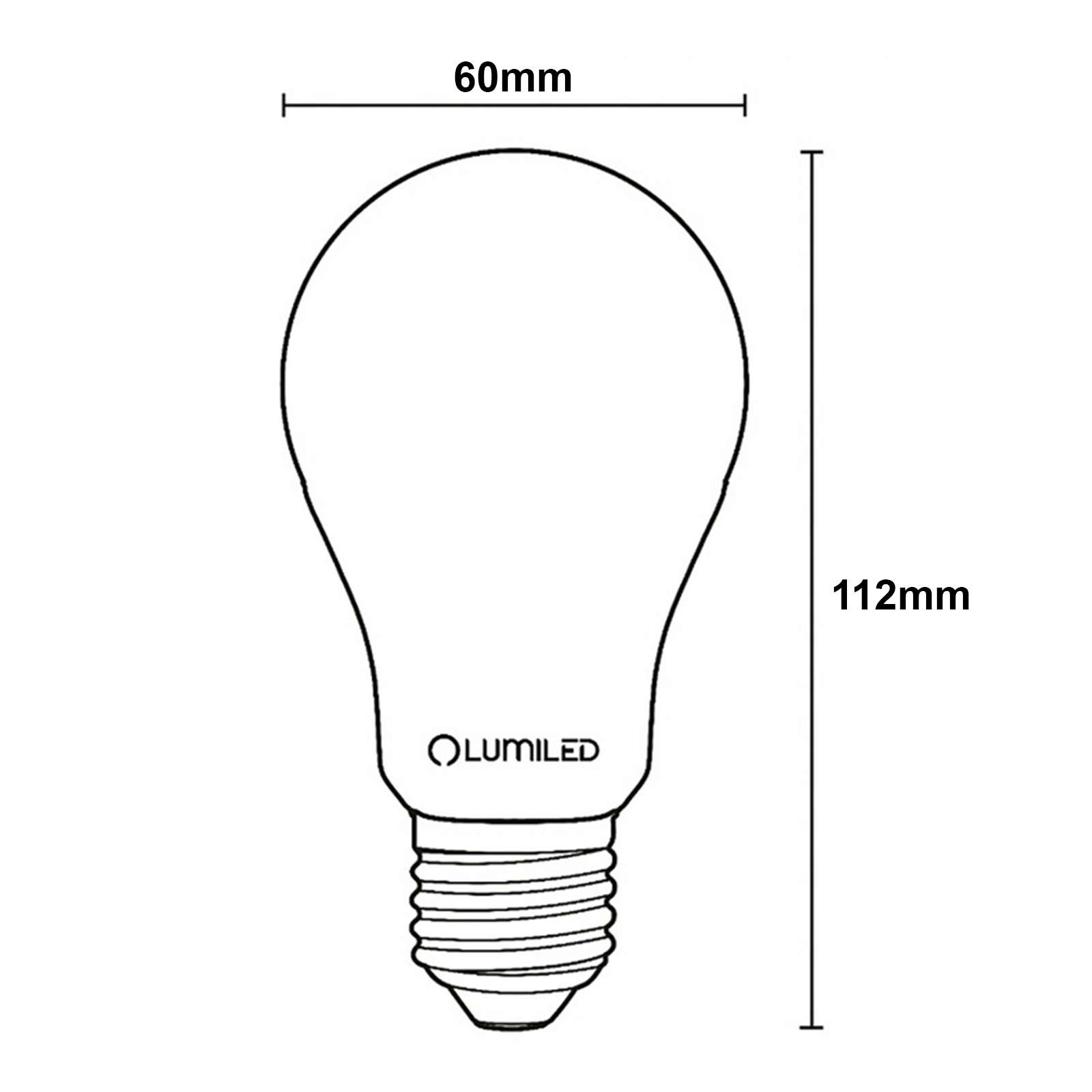 6x Żarówka LED E27 11W = 100W 1521lm 3000K Ciepła Biała FILAMENT MLECZNY Rodzaj LED