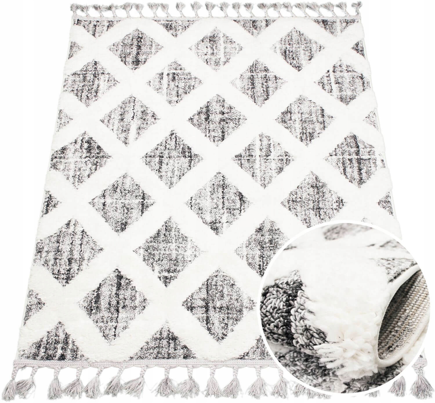

Dywan Boho Berber Do Salonu Sypialni 120x170