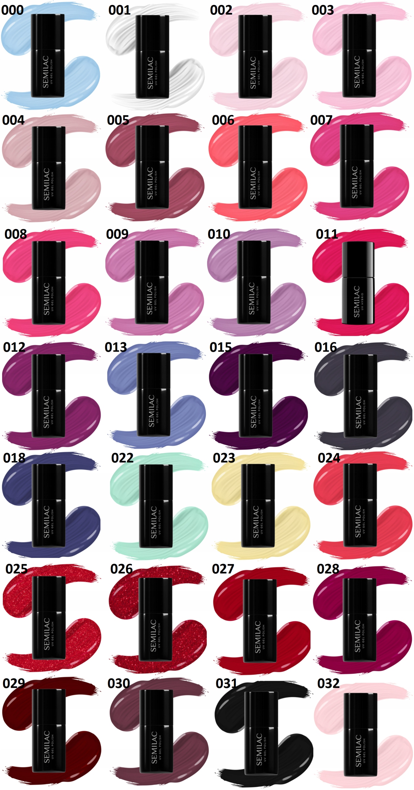 SEMILAC ZESTAW LOVE ME+ GRATIS Kod producenta inyghwefwew