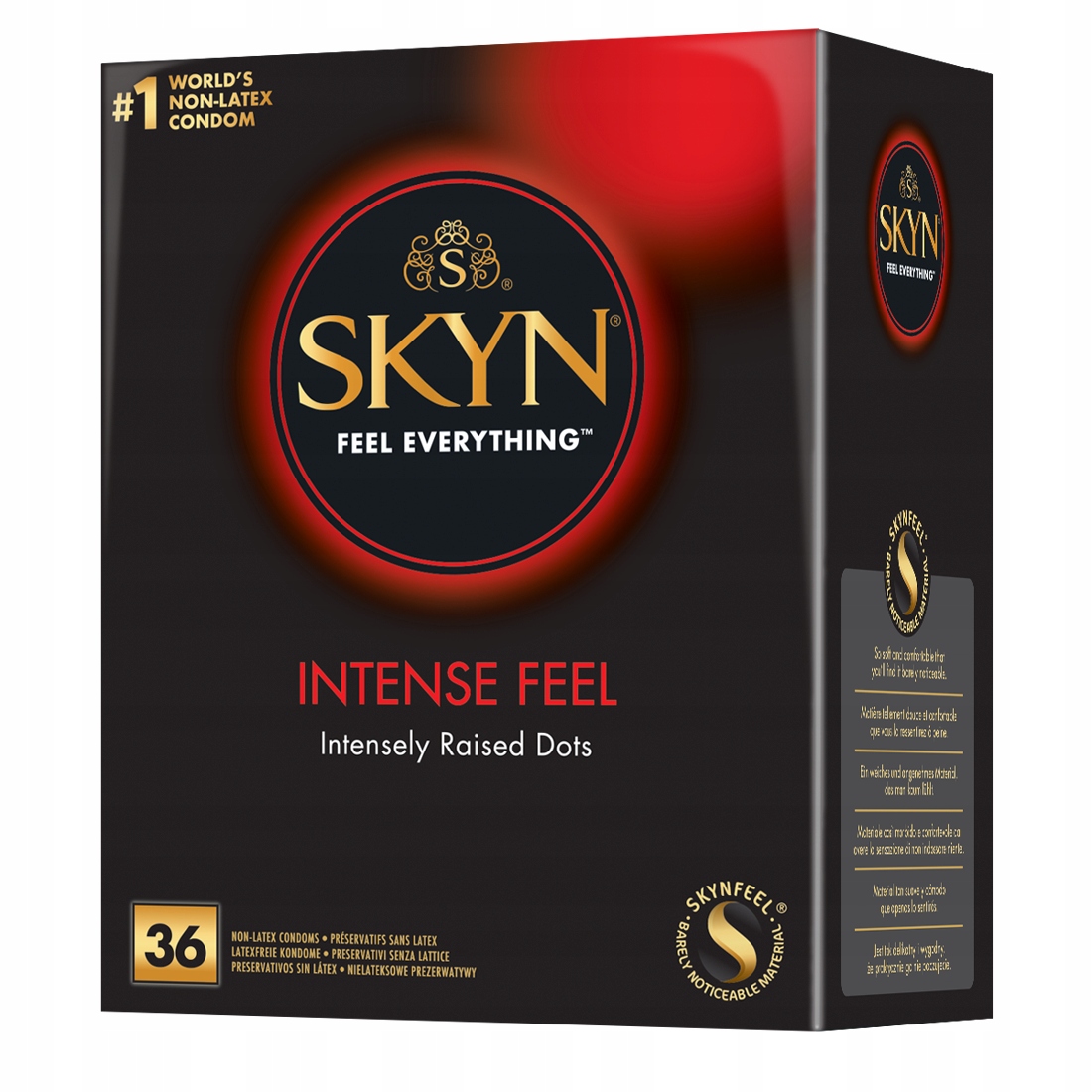 

Prezerwatywy Unimil Skyn Intense Feel Pudełko 36