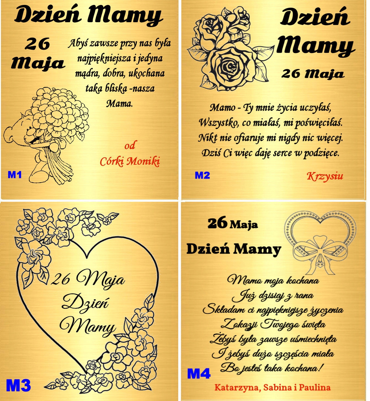 Złoty Naszyjnik 925 Serce Nieskończoność Grawer Płeć kobieta