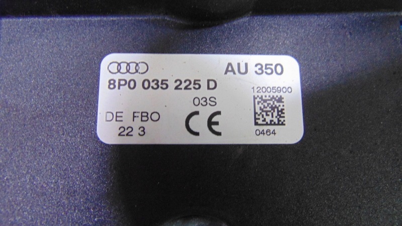 control unit amplifier ANTENY 8P0035225D AUDI A3 8P 03-10R