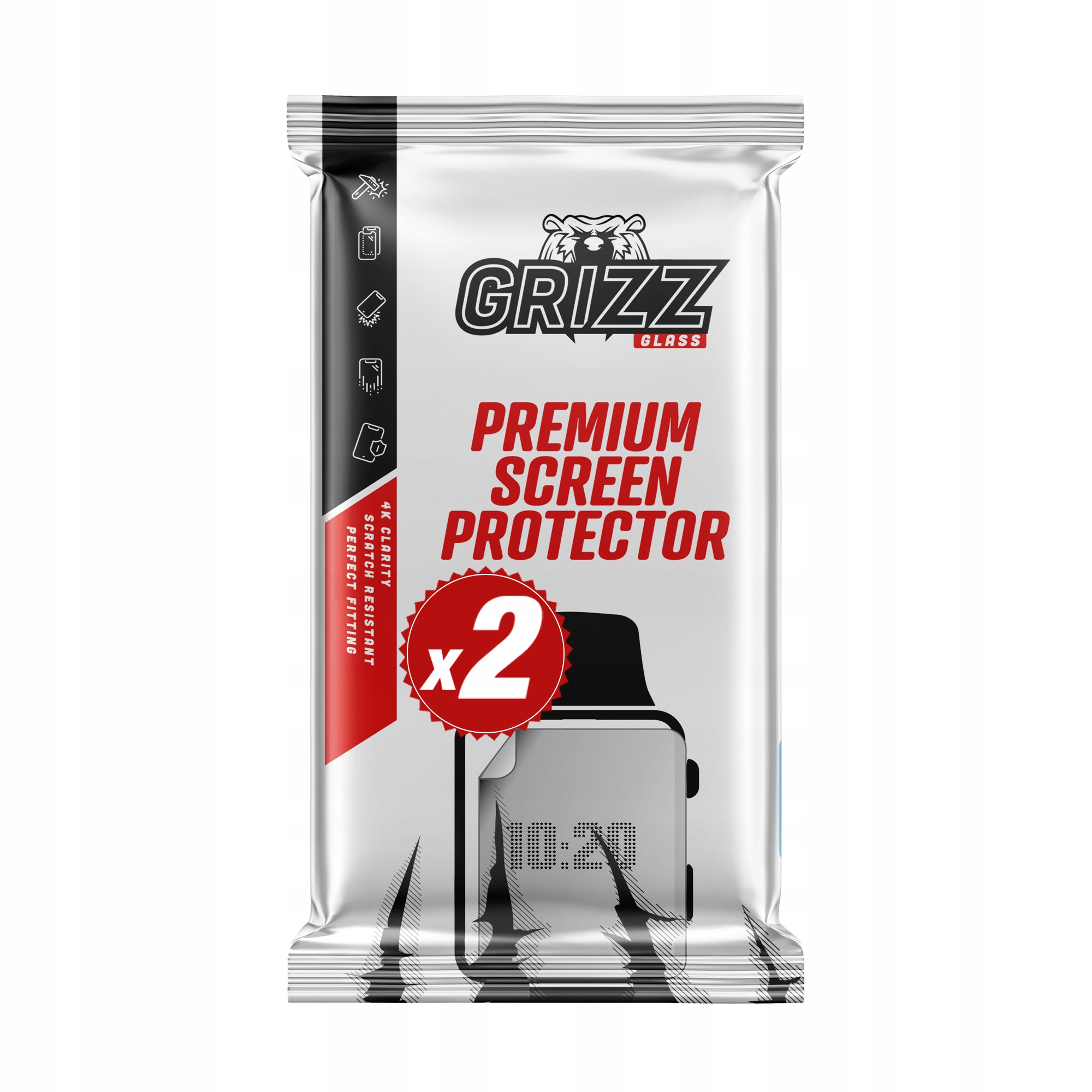 2-PAK Folia CERAMICZNA ochronna do Garmin Fenix 7X Stan opakowania oryginalne