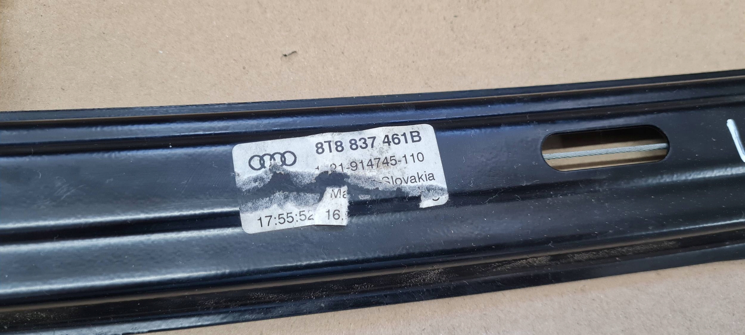A5 8T LIFT mechanism window regulator left front SPORTBACK 8T8837461B