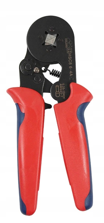 PRASKA ZACISKARKA DO TULEJEK 0.25-10mm² + 1200 szt Marka Adelid