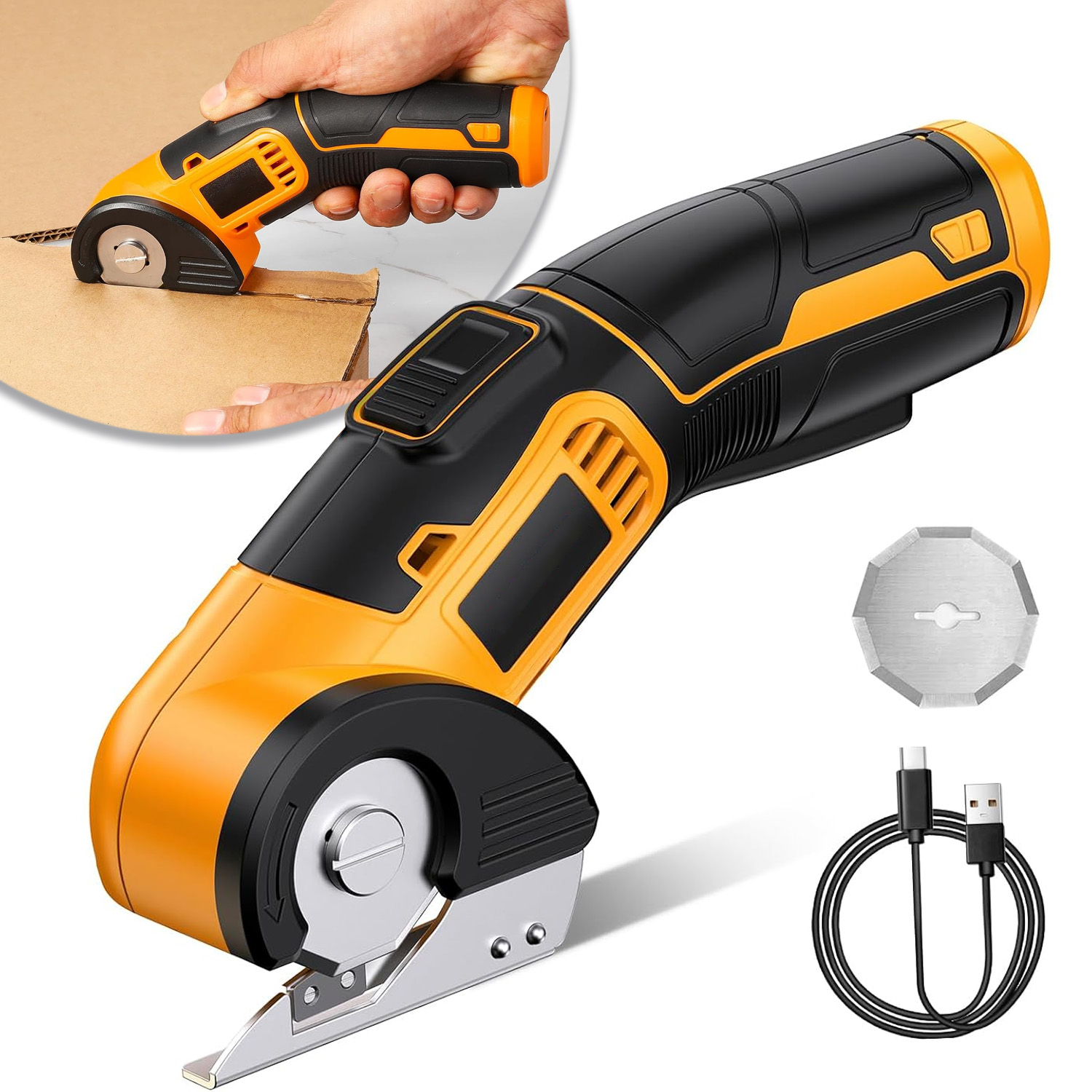 Bezdrátový Stroj Na Řezání Tkanin Nůžky Na Karton Nůž Krejčovský