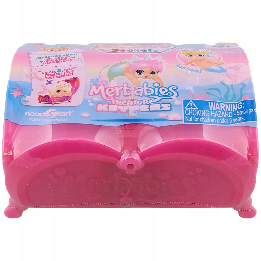 FIGÚRKA BABY SECRETS MERBABIES  3 bábika morská panna darček sekret box