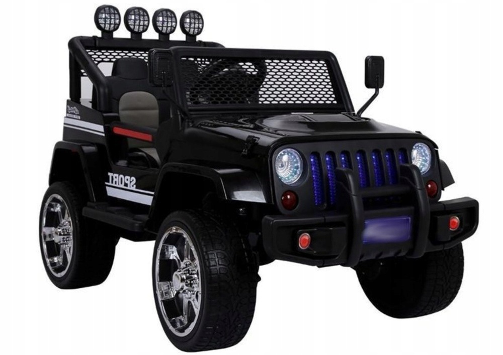Auto Na Akumulator Duży Jeep Dla Dzieci 4x4 180 Watt Skóra Miękkie koła
