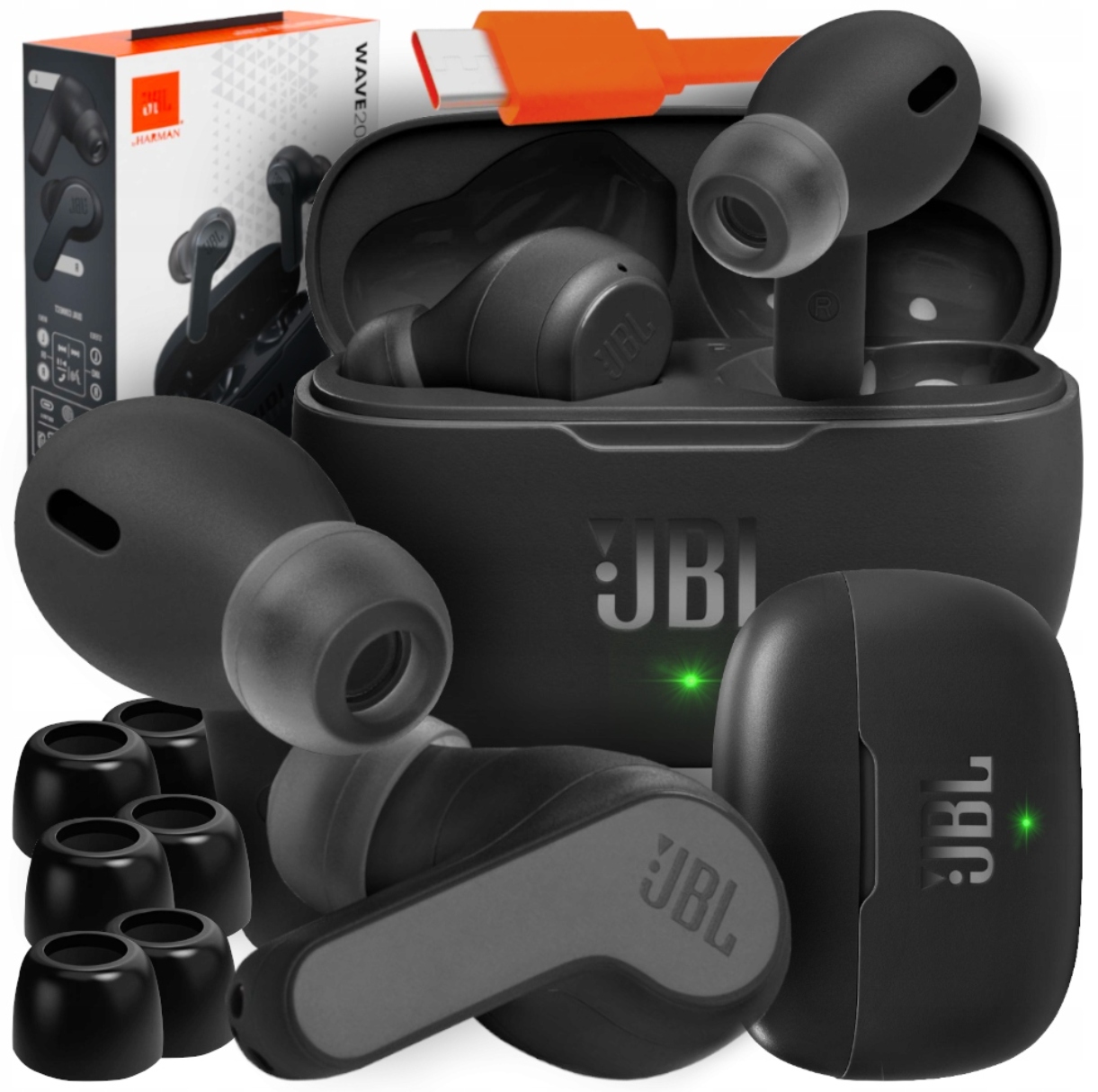 Jbl Wave 200TWS Słuchawki Bezprzewodowe Dokanałowe Bluetooth