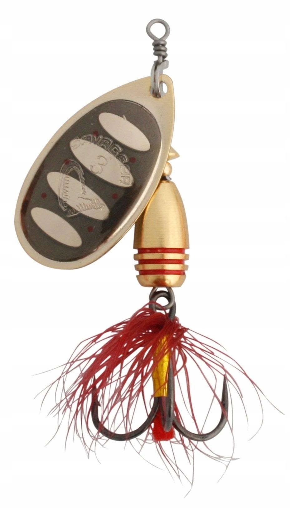 Obrotówka Savage Gear Rotex Spinner 3 8G S Gold
