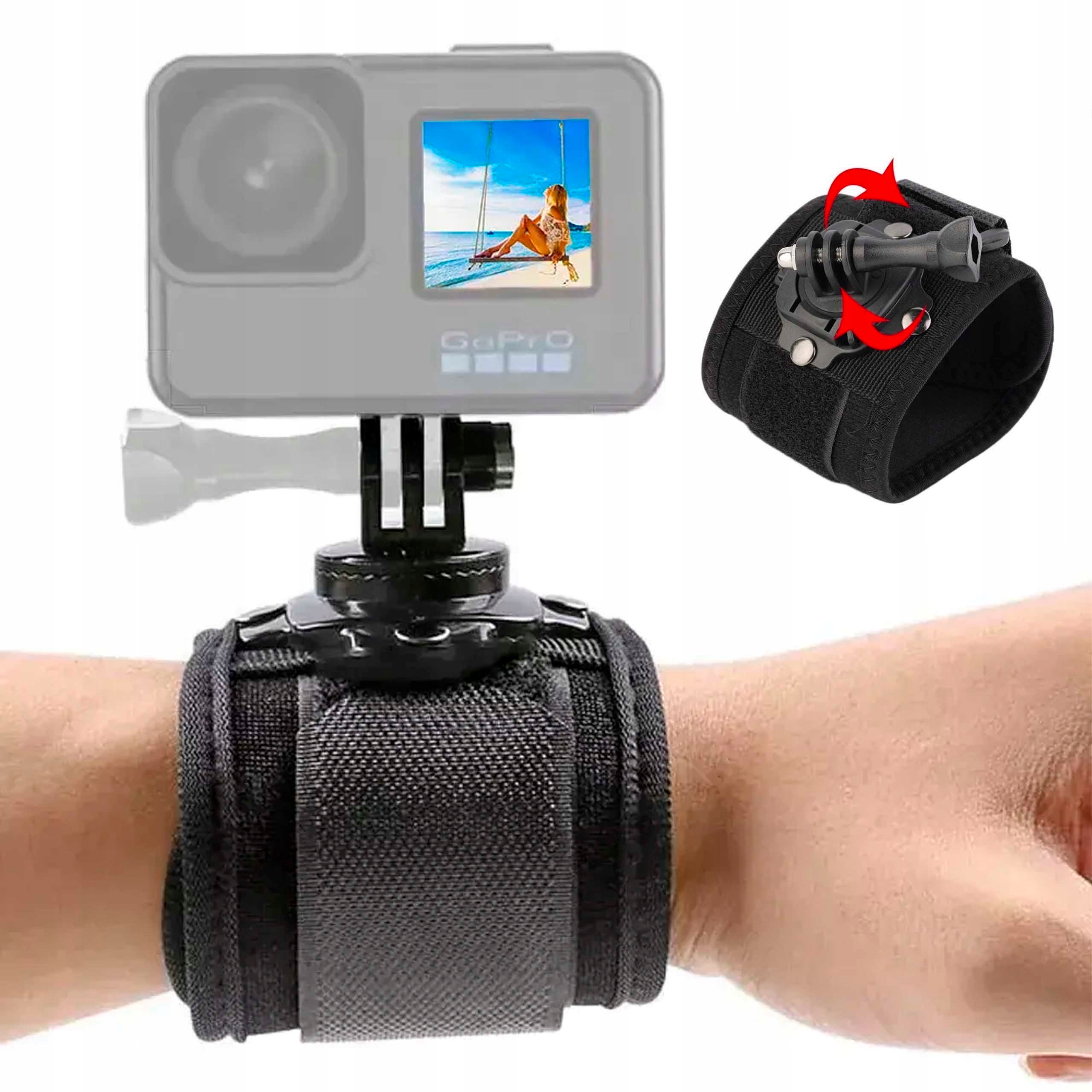 

Uchwyt Opaska na Nadgarstek Rękę kamer GoPro 11 10