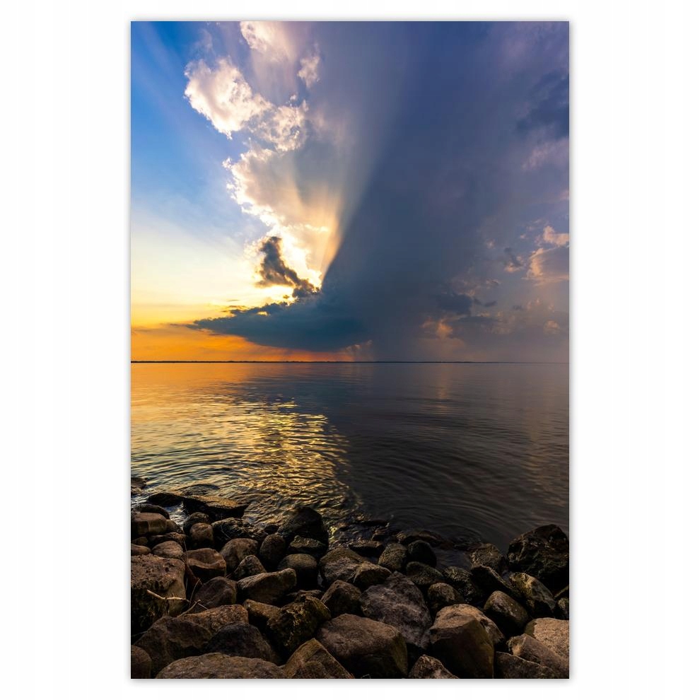 

Plakaty 40x60 Kamienista plaża Morze