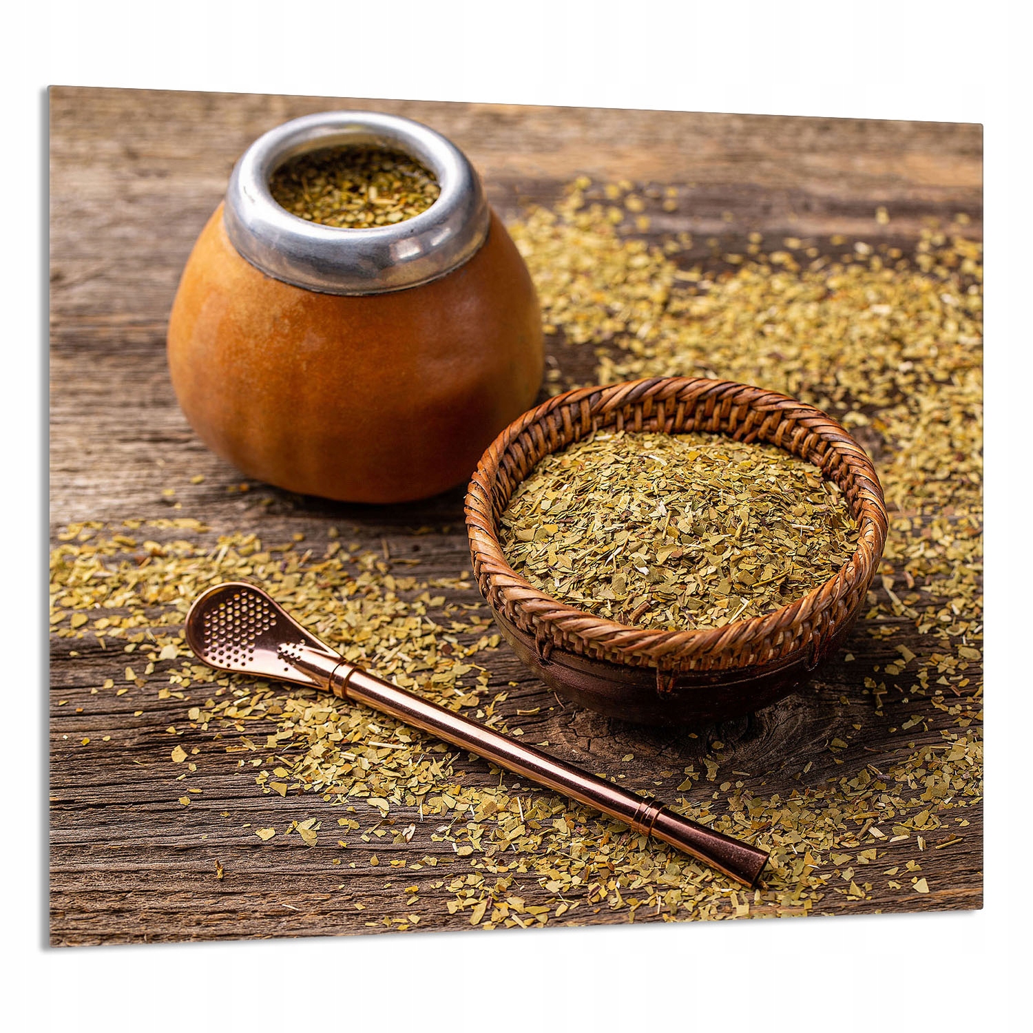 Skleněný Panel Do Kuchyně 65x60 Yerba Tvrzené Sklo