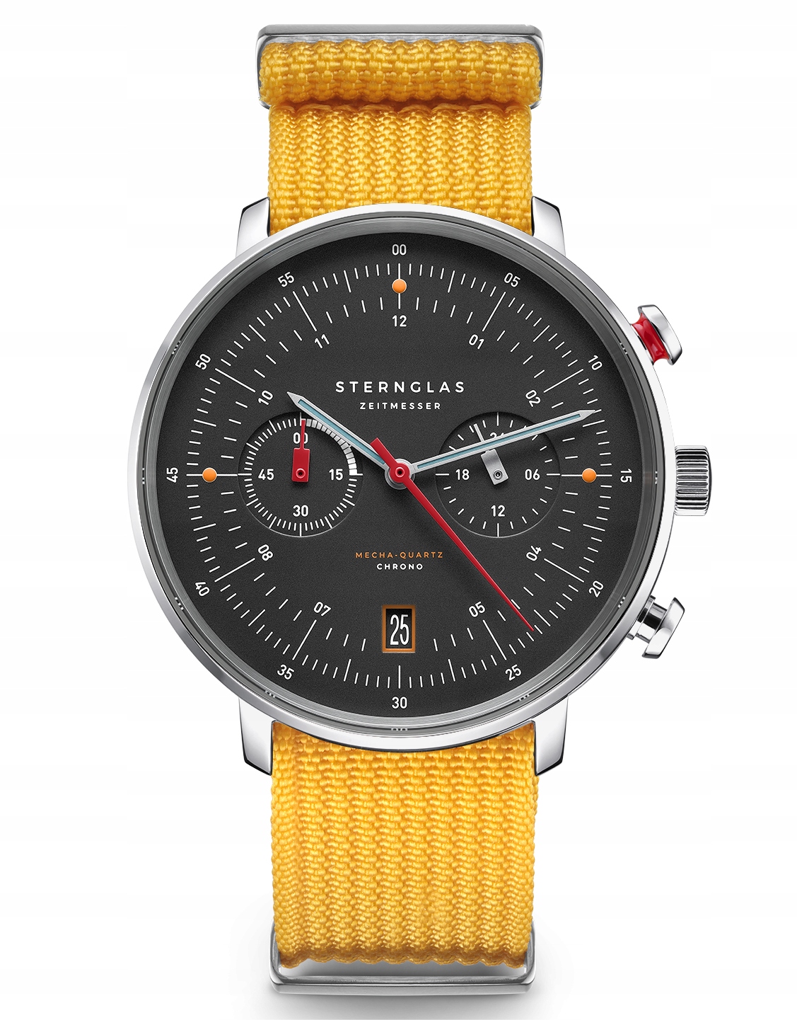 Nové Originální Pánské hodinky Sternglas S01-HCN03-FI01 Hamburg Chronograf