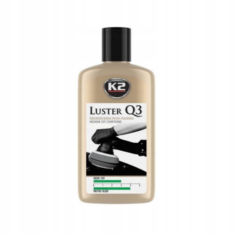 

K2 Luster Q3 250g Superszybka pasta polerska