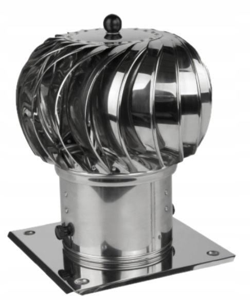 OBROTOWA NASADA KOMINOWA KULA 150 mm KWASOODPORNA!