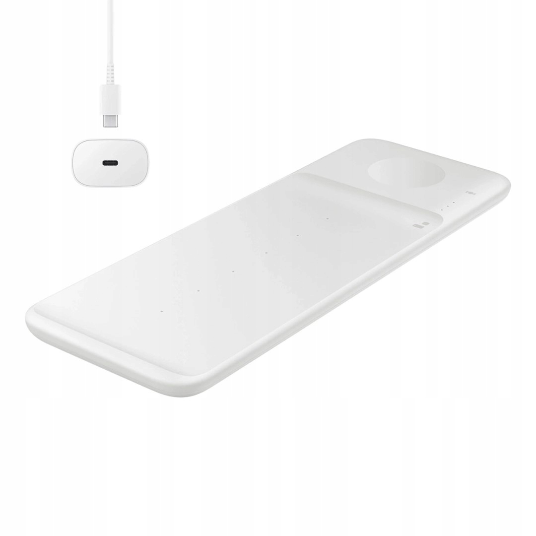 Ładowarka Samsung Trio EP-P6300TWEGEU indukcyjna 3w1 do telefonu Galaxy W