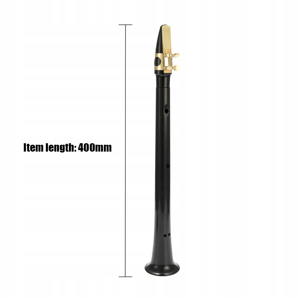Black Pocket Sax Mini Portable Saksofon C-klub mały saksofon z torbą SZ