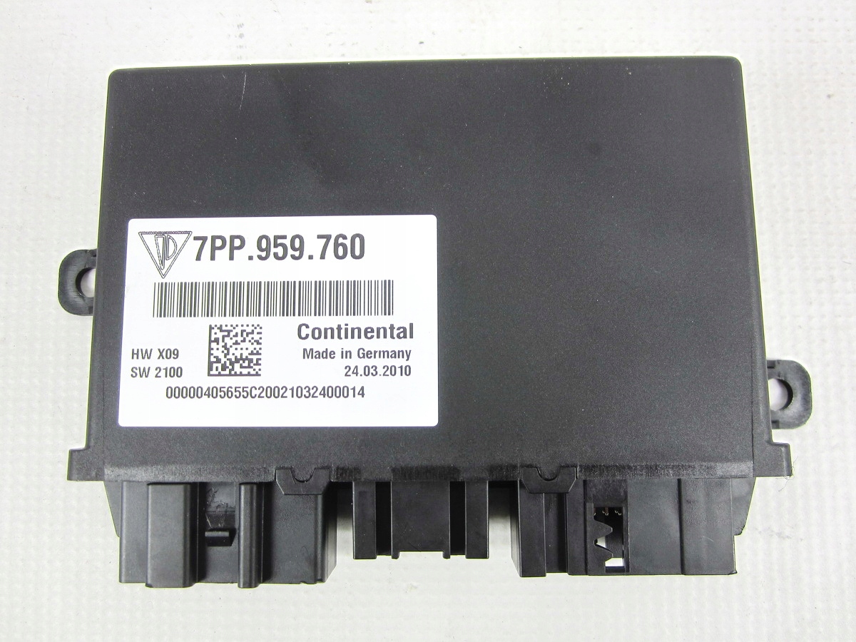 module control unit seat Porsche Cayenne S II 958 7P5 92A
