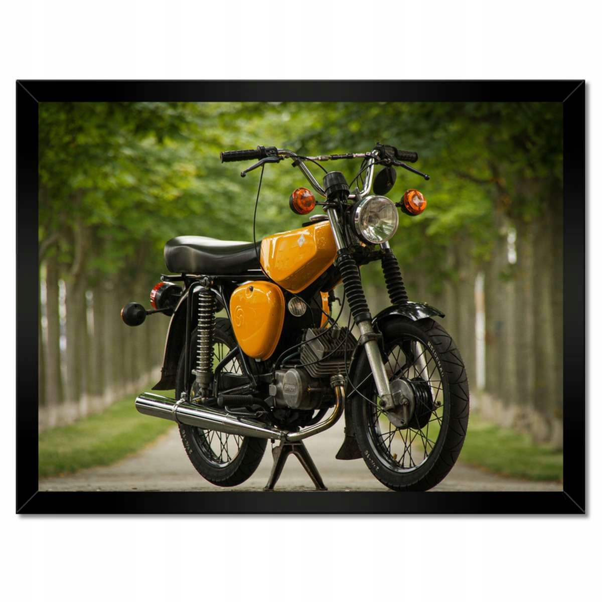 Plakáty v rámu 40x30 motocykl Simson Klasika