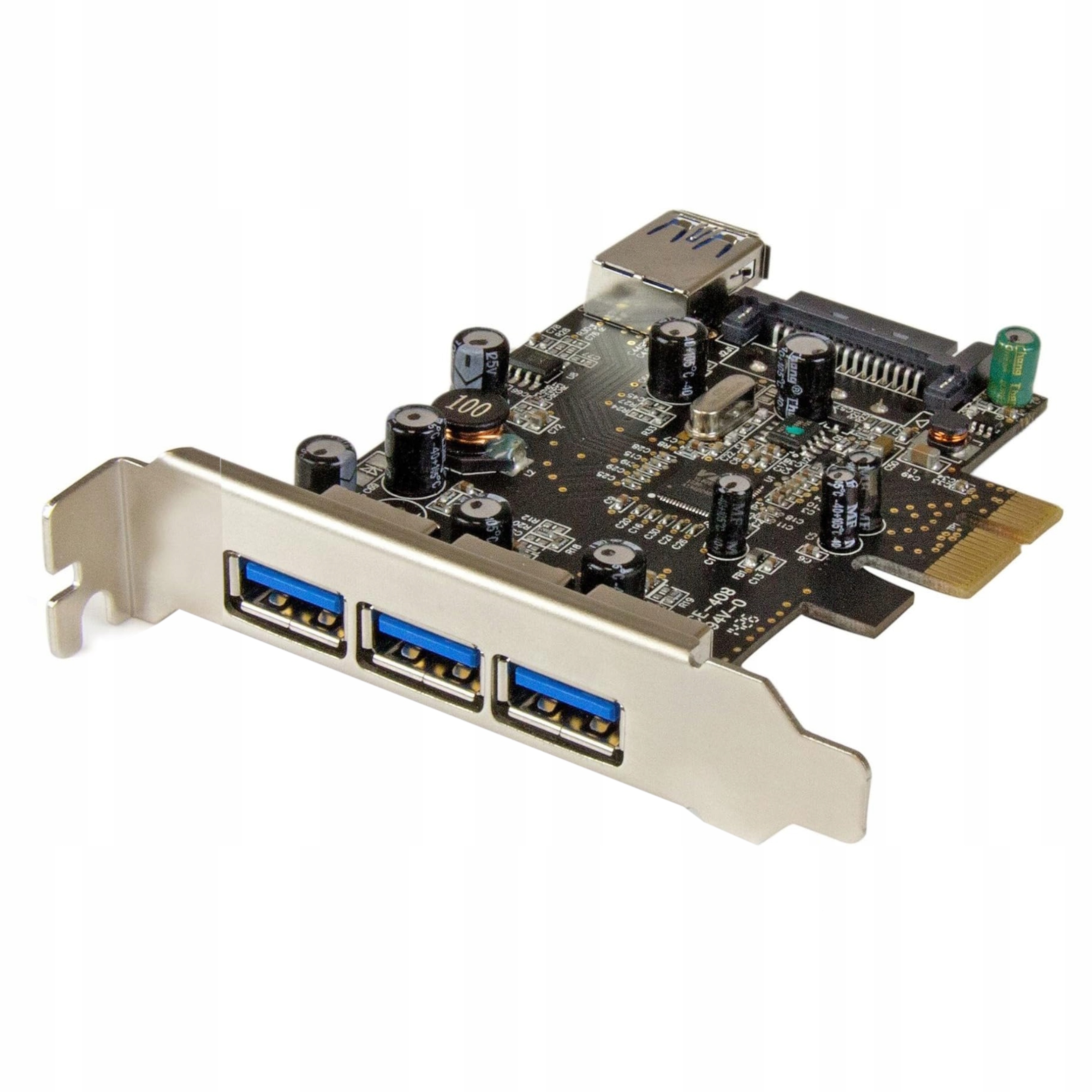 Kontroler USB 3.0 PCI-E x1 3xUSB Niski Profil